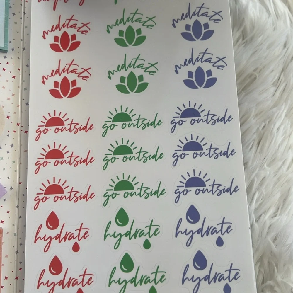 The Happy Planner Wellness Accessory Book